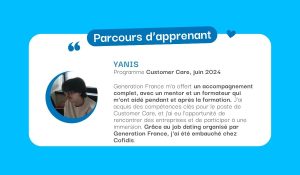 Yanis Partenariat Generation France Parquest